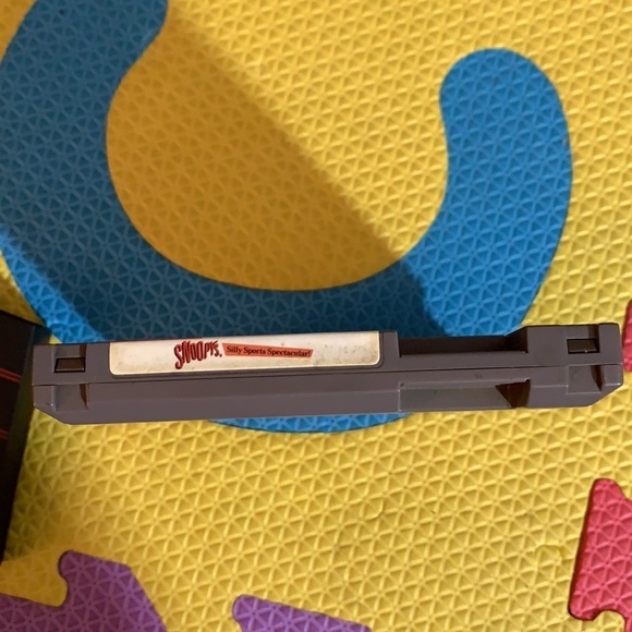 Vintage 1985 Nintendo Snoopy’s silly Sports spectacular NES OP USA game - Picture 5 of 6